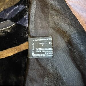 The Museum of Modern Art Frank Lloyd Wright Velvet Scarf